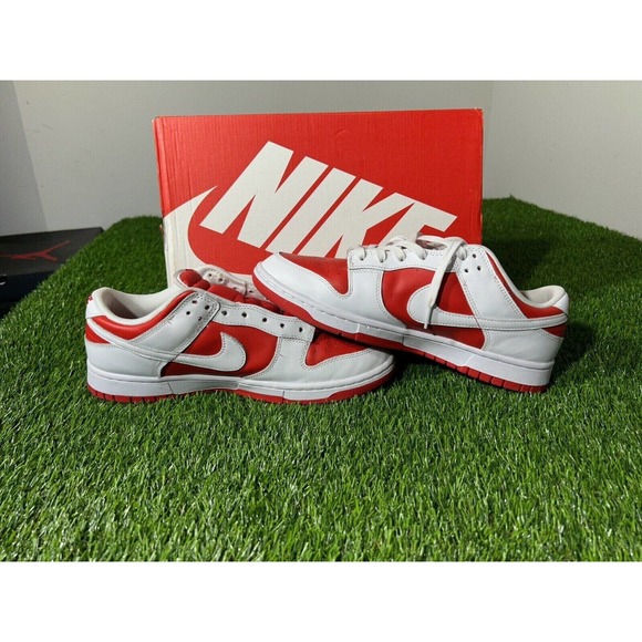 Nike Dunk Low Championship Red 2021 size 12 w/ Og box